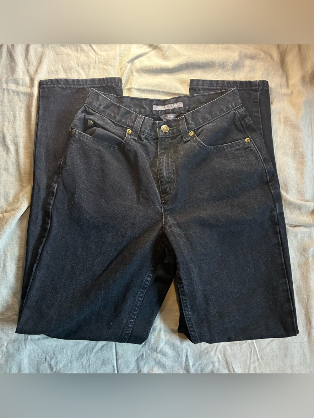 Liz Claiborne Classic Black Jeans Size 4R